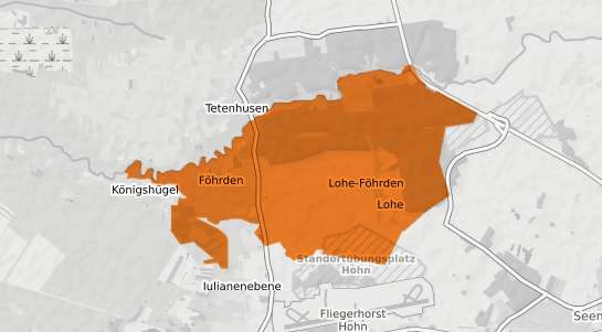 Mietspiegelkarte Lohe Foehrden
